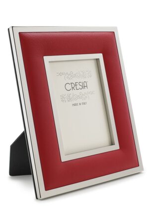 Portafoto in Pelle Rosso